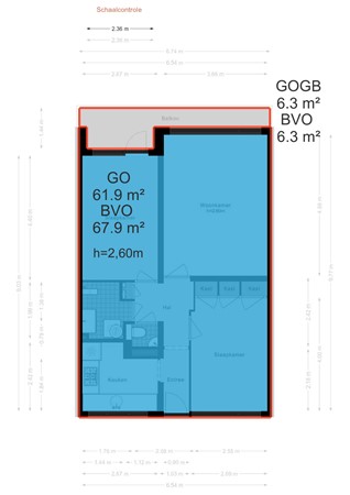 Medium property photo - Langswater 141, 1069 TS Amsterdam